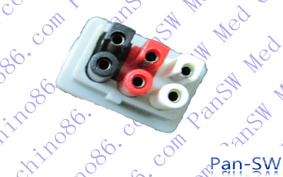 Datex Ohmeda ecg leadwire set connector